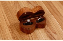 End grain ring box for two rings MTM-D0145