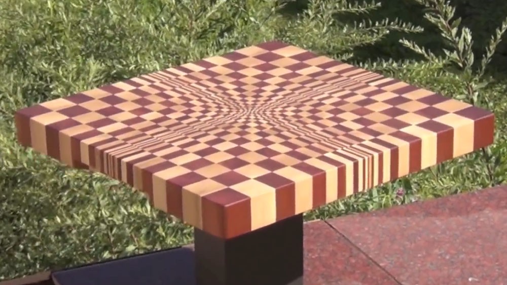 3D end-grain cutting board N1