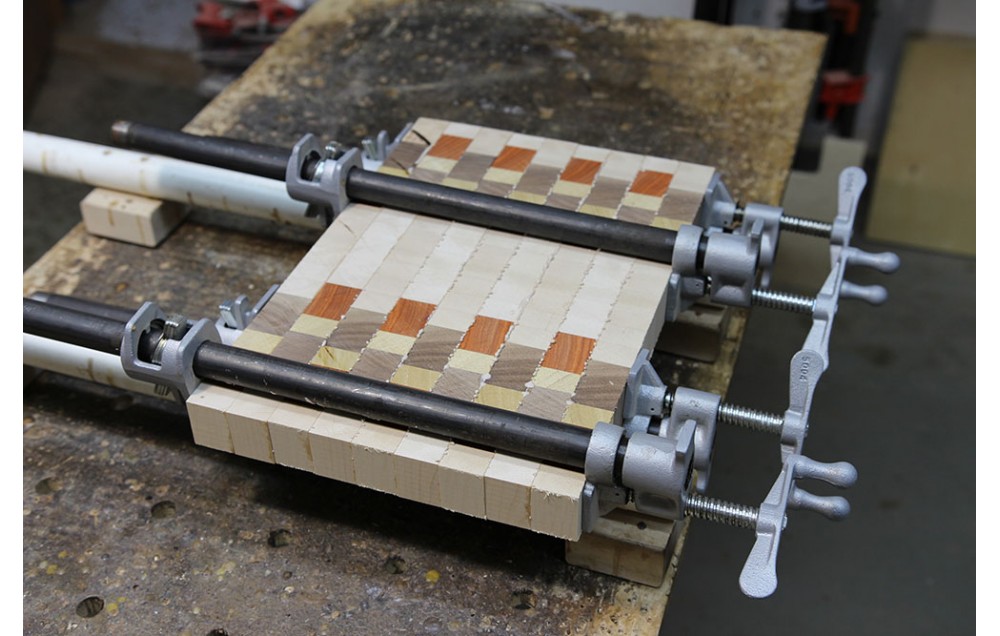 Making an end-grain cutting board