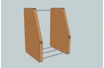 Making a cutting board rack