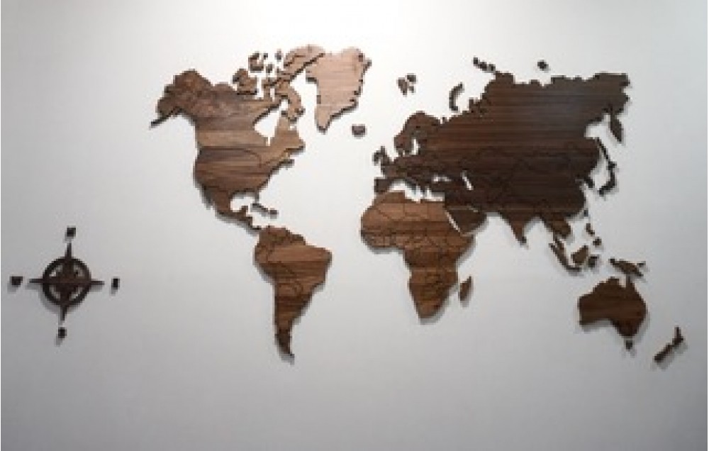 Wall world map 