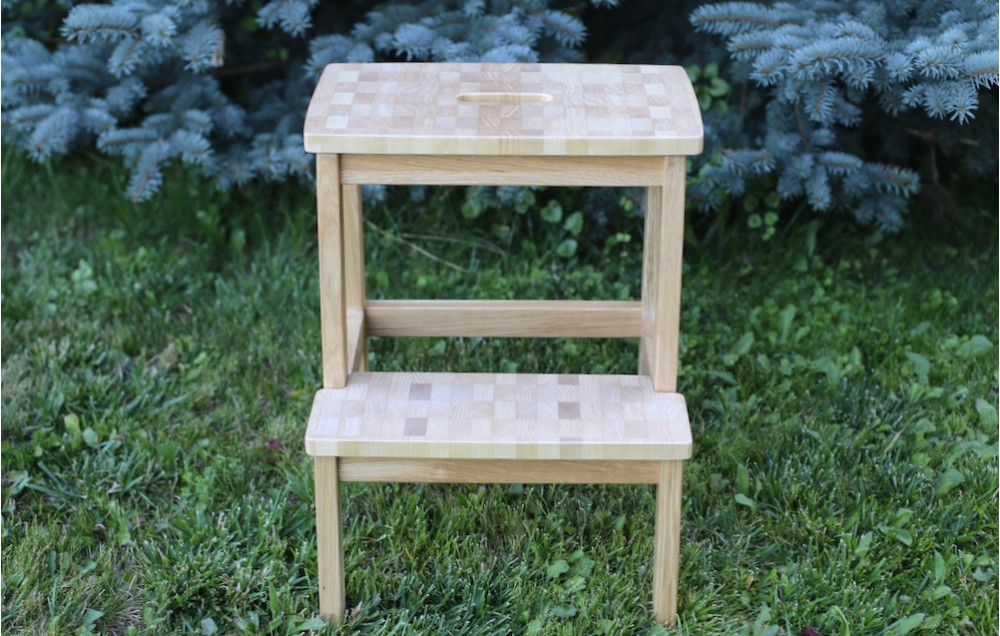 End grain step stool MTM-F0008